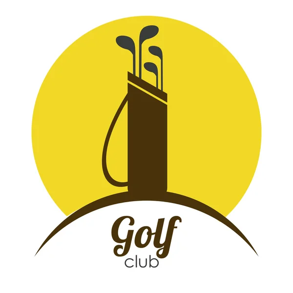 Design del golf — Vettoriale Stock
