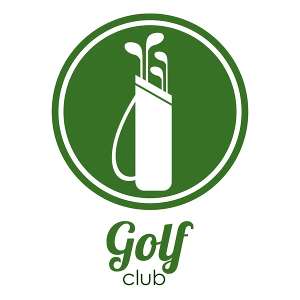 Conception de golf — Image vectorielle