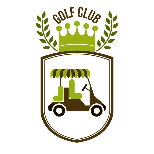 Diseño de golf — Vector de stock