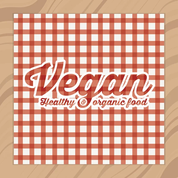 Vegan design — Stock vektor