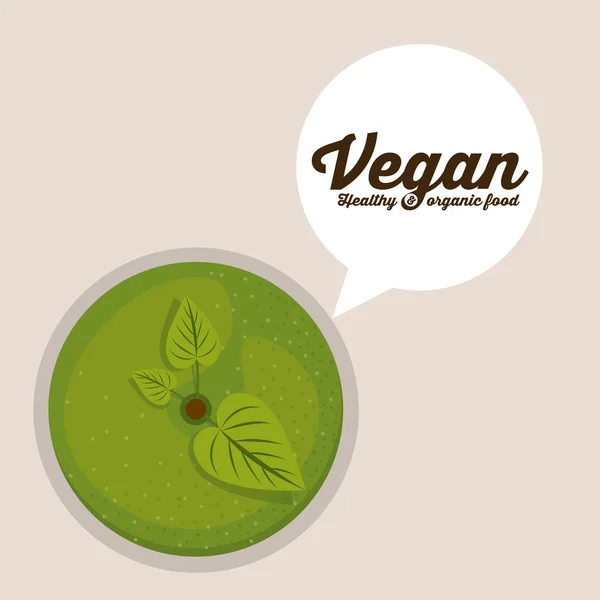 Vegan design — Stock vektor