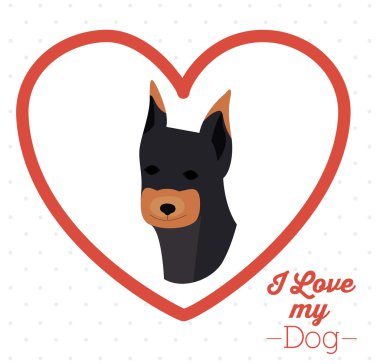 Evcil hayvan sevgi tasarım 