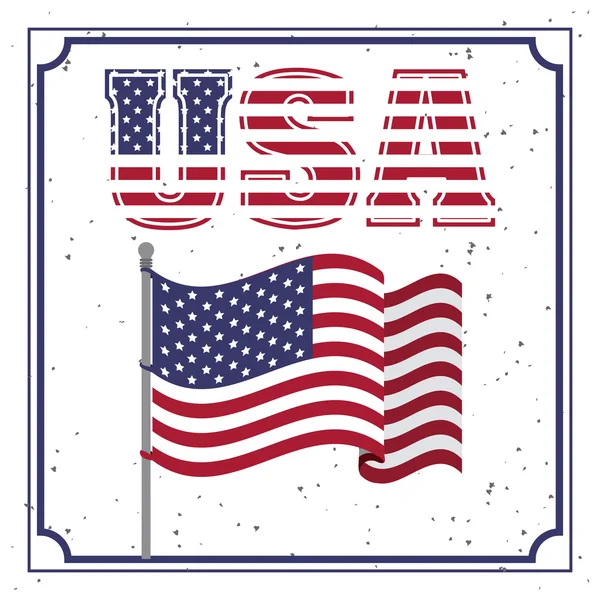 USA design — Stock Vector