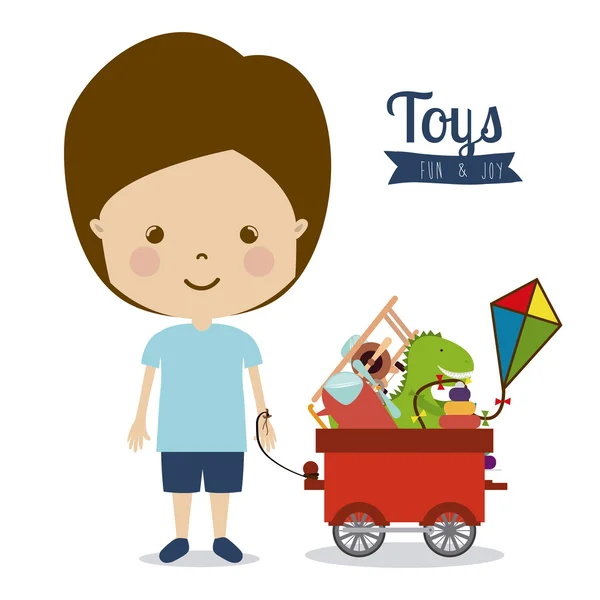 Conception de jouets — Image vectorielle