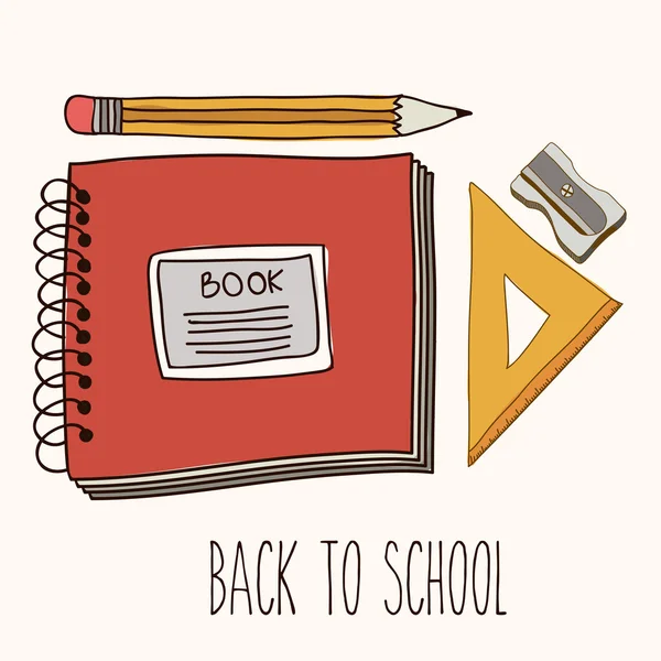 Back to school design — Stock Vector