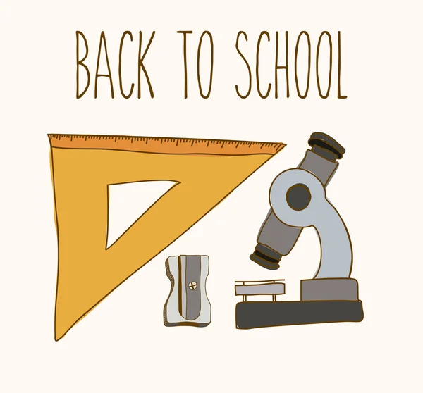 Back to school design — Stock Vector