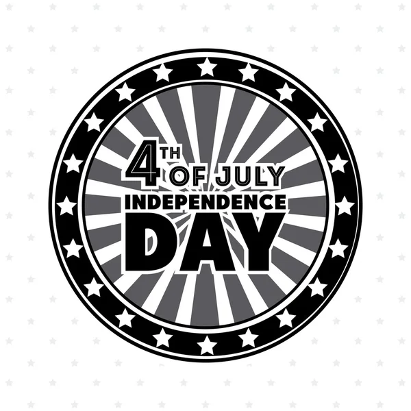 Conception du jour de l'indépendance — Image vectorielle