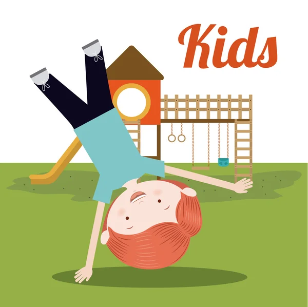 Kinderen ontwerp — Stockvector