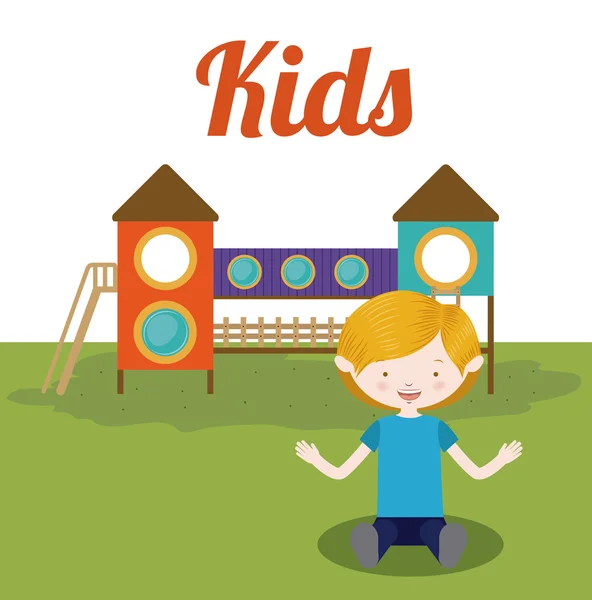 Kinderen ontwerp — Stockvector