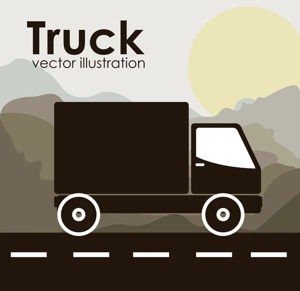 Transportation design — Stock Vector