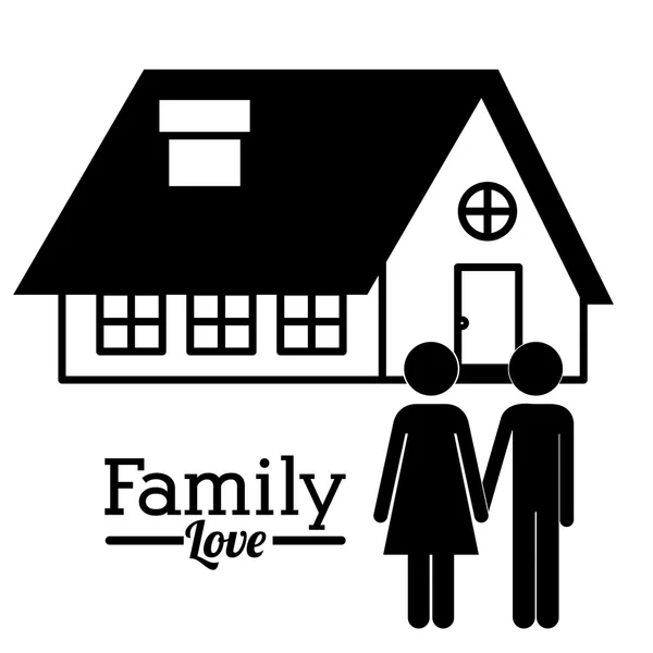 Family design — Stock Vector