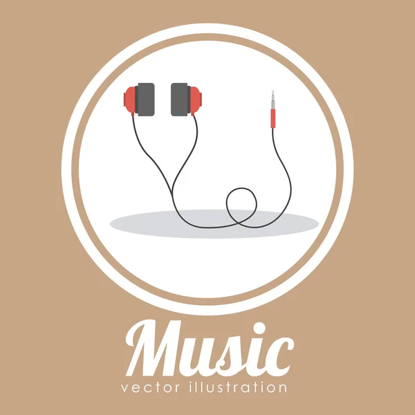 Music  design — Stock Vector