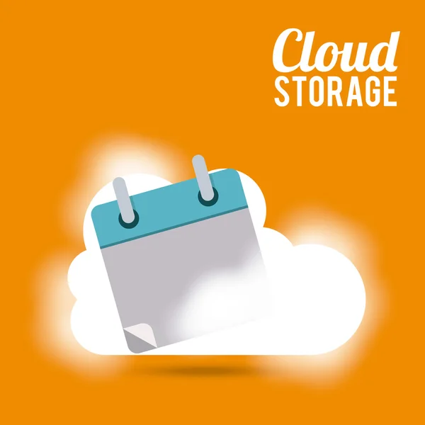 Cloud computing — Stockvector