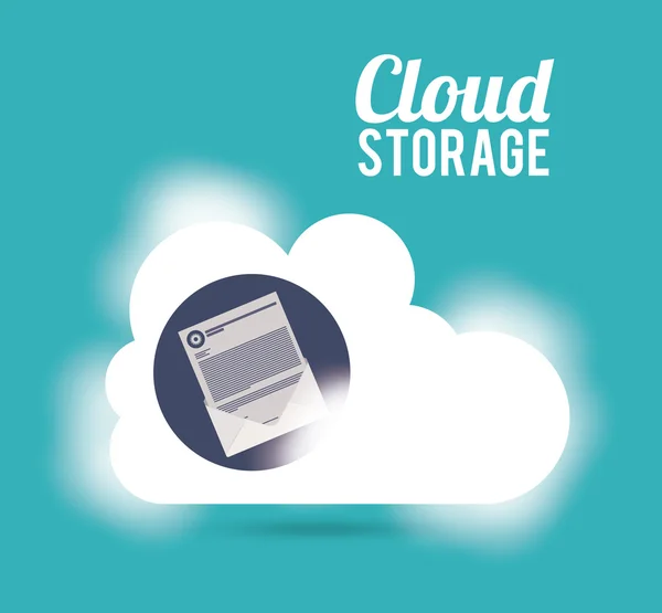 Cloud Computing — Stockvektor