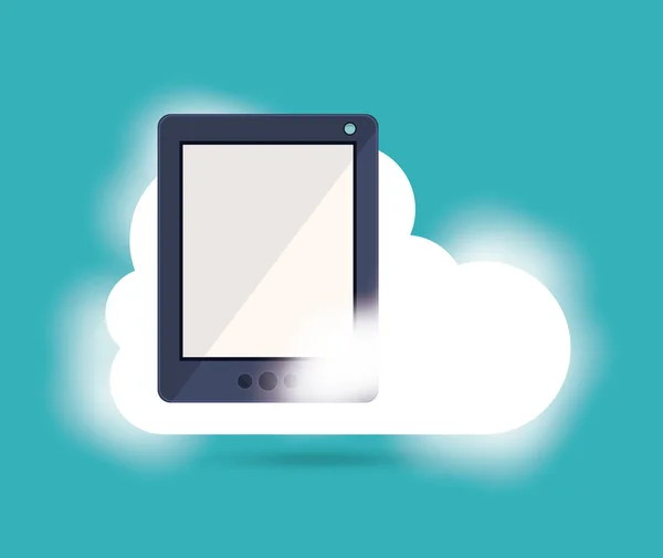 Cloud computing — Stockový vektor