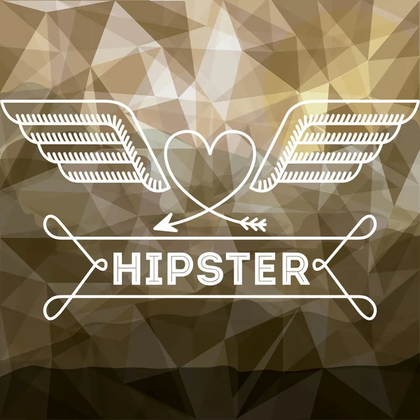 Design estilo hipster — Vetor de Stock