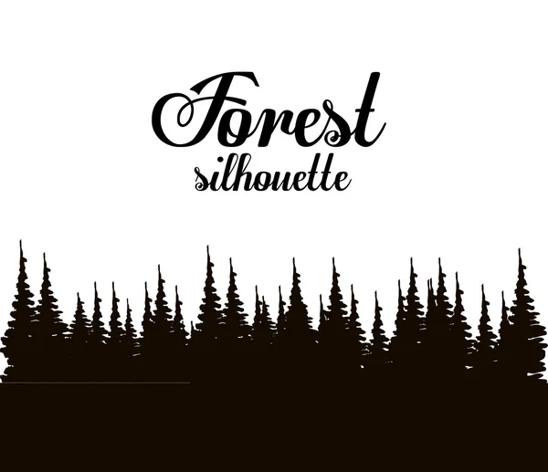 Orman tasarımı — Stok Vektör