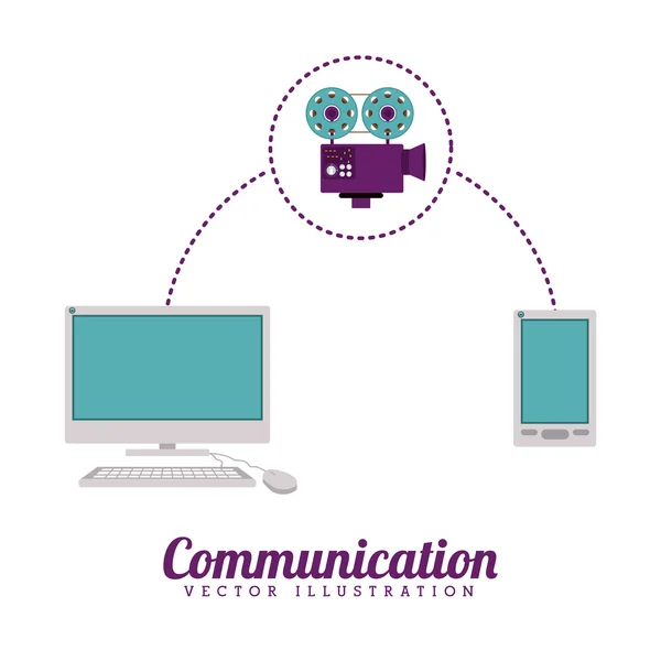 Diseño de comunicación — Archivo Imágenes Vectoriales