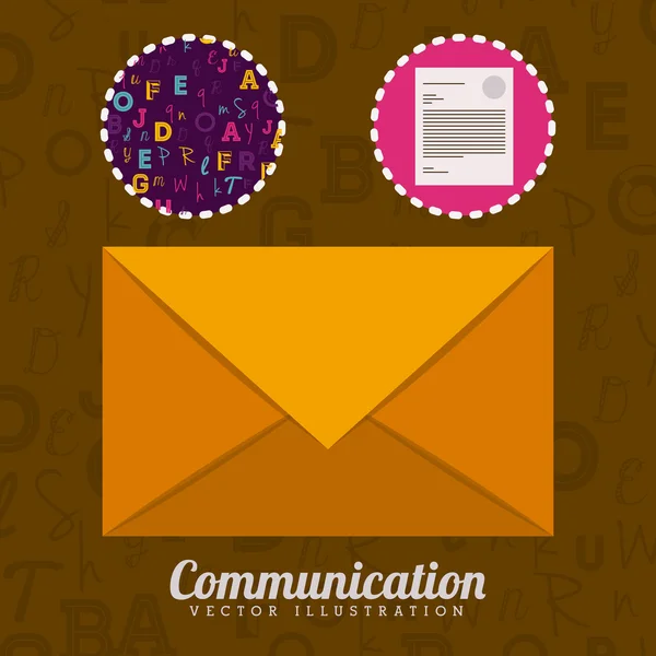 Conception de communication — Image vectorielle