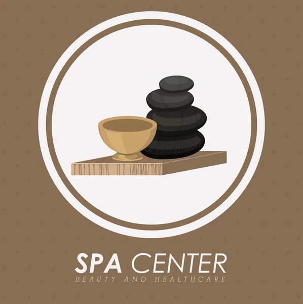 Conception du centre spa — Image vectorielle