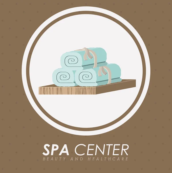 SPA Center design — Stock Vector