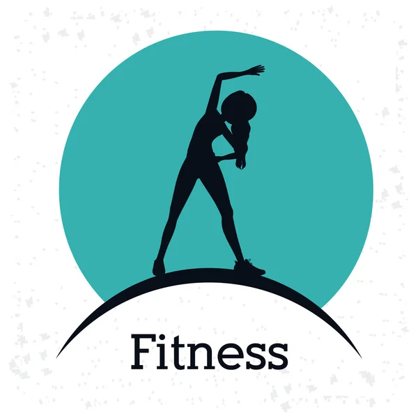 Fitness design — Stockový vektor