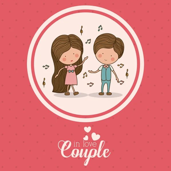 Design d'amour — Image vectorielle