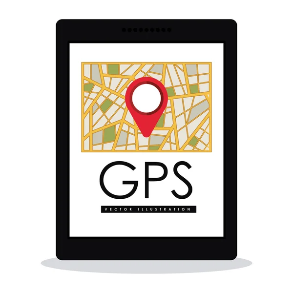 GPS дизайн — стоковый вектор