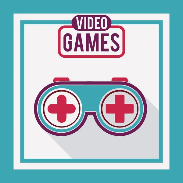 Video games ontwerpen — Stockvector