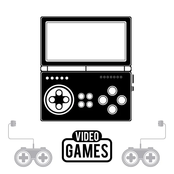 Video games design — Stock Vector