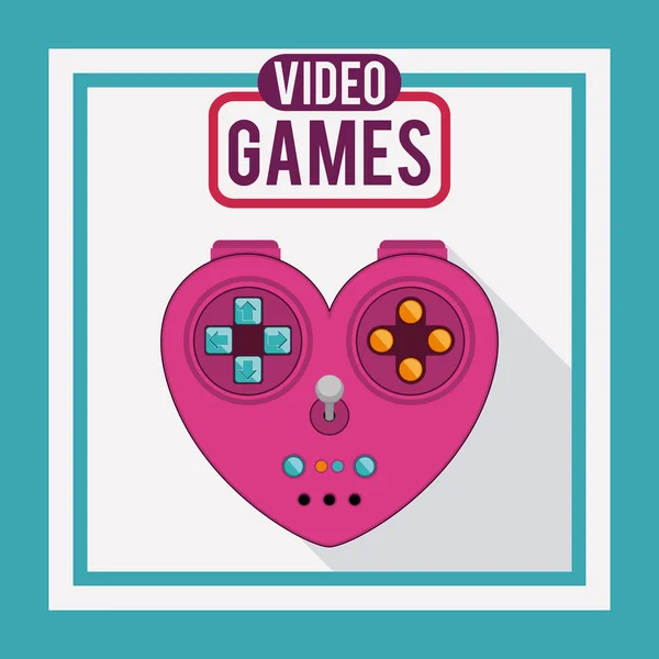 Diseño de videojuegos — Vector de stock