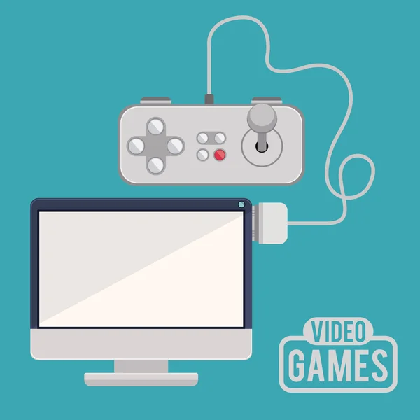 Diseño de videojuegos — Vector de stock