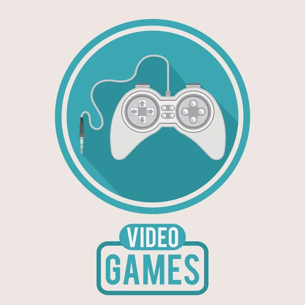 Video games design — Stock Vector