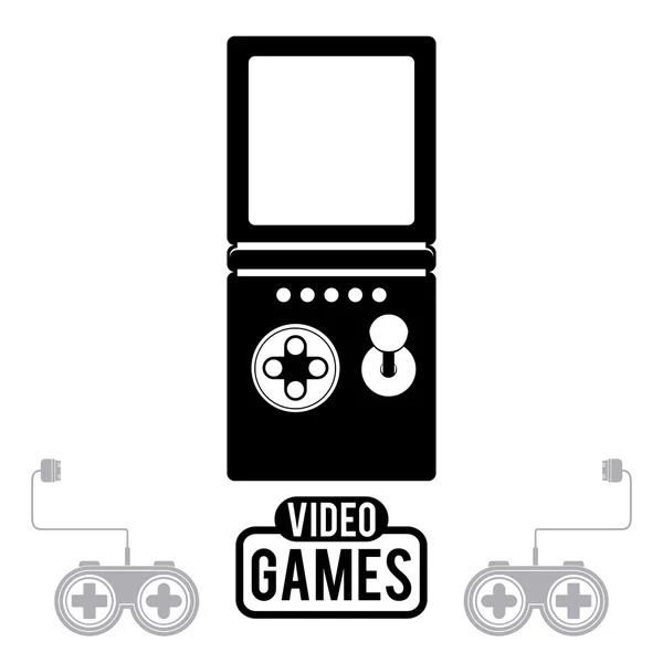 Video games design — Stock Vector