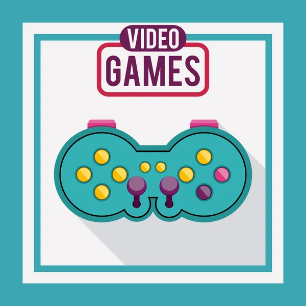 Diseño de videojuegos — Vector de stock