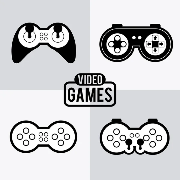 Projektowanie gier wideo — Wektor stockowy
