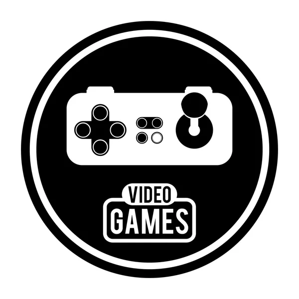 Video games design — Stock Vector