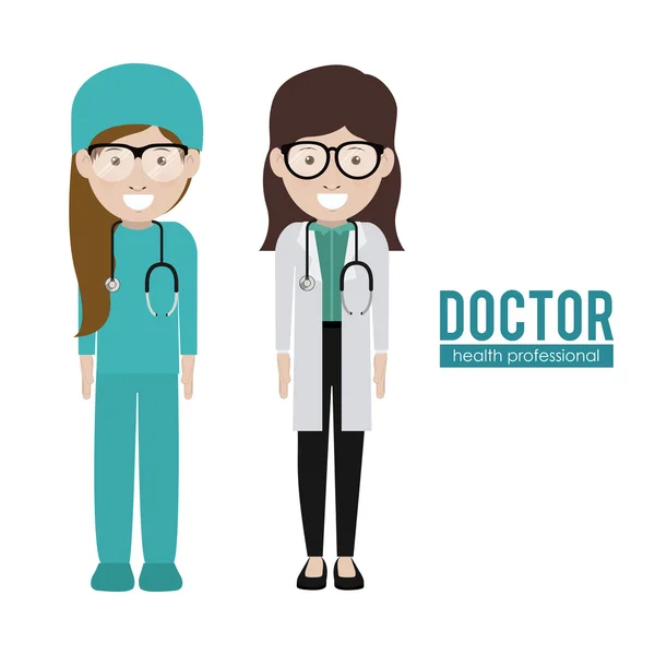 Design de cuidados médicos — Vetor de Stock