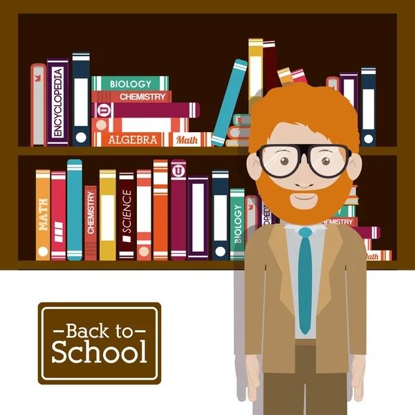 Back to school design — Stock Vector