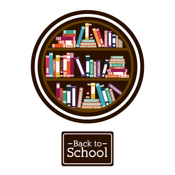 Back to school design — Stock Vector