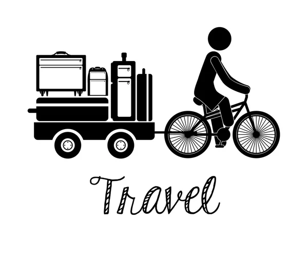 Travel design — Stock Vector