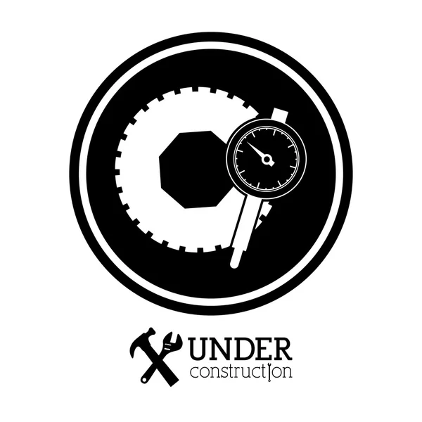 Under construction design — Stock Vector