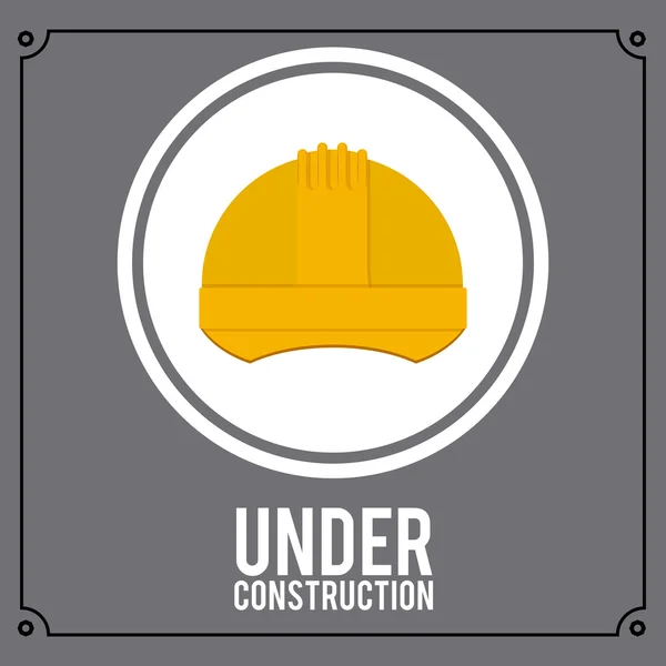 Under construction design — Stock Vector