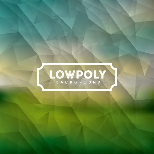 Conception Lowpoly — Image vectorielle