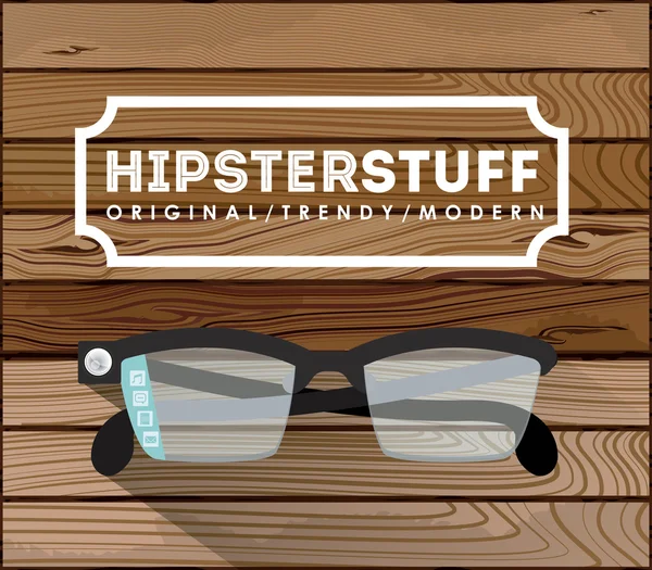 Projekt Hipster — Wektor stockowy