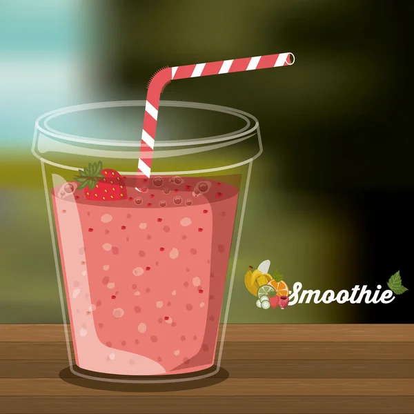 Smoothie design — Stock vektor