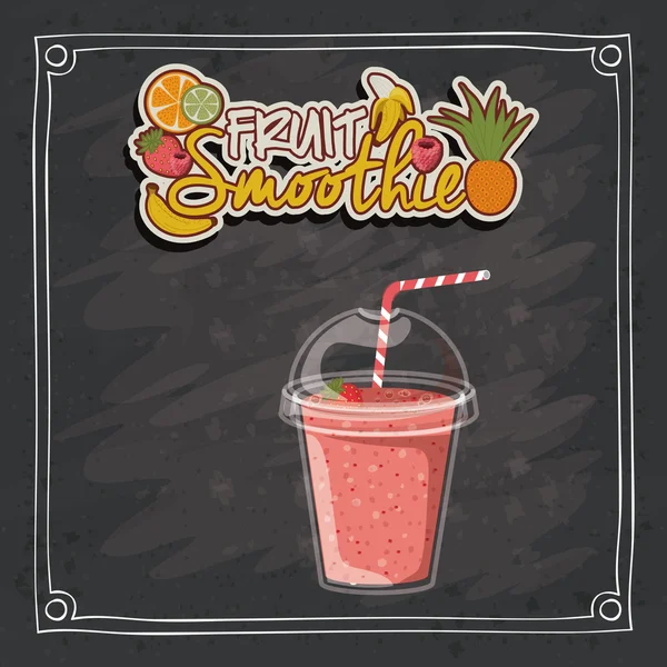 Smoothie ontwerp — Stockvector