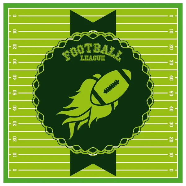 Football design — Stock Vector