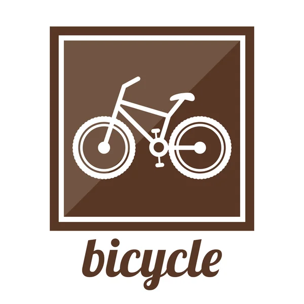 Дизайн велосипедного образа жизни — стоковый вектор