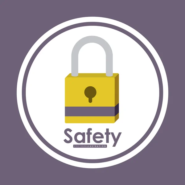 Safety design — Stock Vector